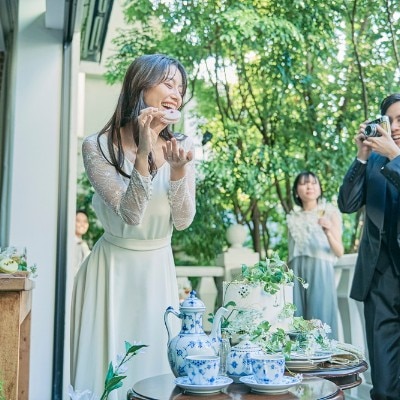 <br>【披露宴】【披露宴】ナチュラル×アンティークが織りなすダイニング（着席2名～72名様、立食30～100名様）
