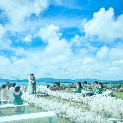 <br>【挙式】空と海のガーデン