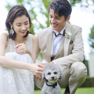 <br>【付帯設備】【ペットウエデイング】「愛犬と一緒に結婚式をしたい」というお声に応えた、ペットと一緒のウエディング