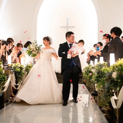 <br>【挙式】チャペル　グランデ・オラシオン<br><a href='/sp/wedding/people/27/14973/' class='link2'>この先輩カップルの体験レポートを見る</a>