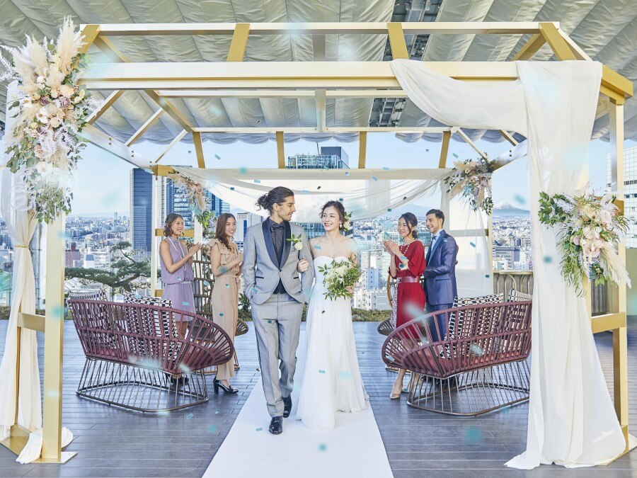 Ce La Vi Tokyo セラヴィトーキョー で結婚式 マイナビウエディング