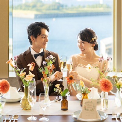 <br>【披露宴】花嫁の感動が、ゲストにも伝わるアットホームな会食