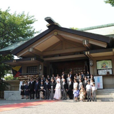 縁ある神社での神前結婚式 口コミ 体験談 東郷神社 原宿 東郷記念館 マイナビウエディング