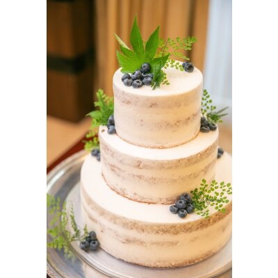 <br>【料理・ケーキ】ホテルパティシエ特製ウエディングケーキ＆デザート