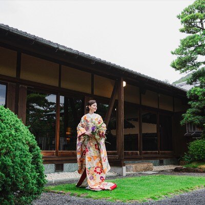 屋島の情景と書院づくりの伝統美。ここにしかない空間と時間を貸切る贅沢を堪能して<br>【庭】四季折々の自然が美しい日本庭園