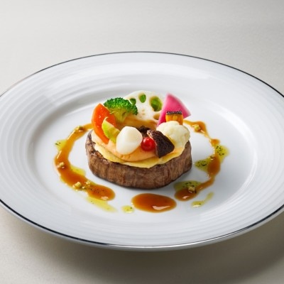 <br>【料理・ケーキ】【フランス料理】前菜からデザートまでおふたりが選ぶオリジナルコース（14,000円～）