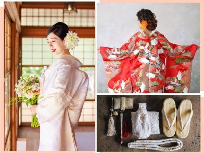 色打掛で結婚式