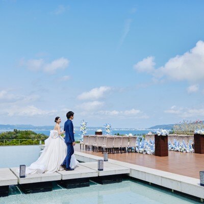 <br>【挙式】「グラステラス」での挙式／着席~50名
