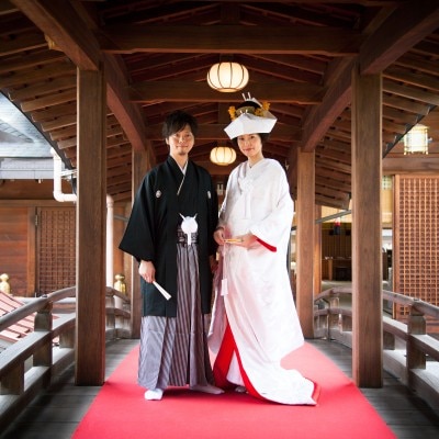 <br>【挙式】本格神社挙式のご紹介～湯島天神で挙式されたお二人です