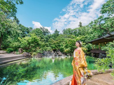 「神嶽山神苑（かんたけやましんえん）」細部までこだわりつまった日本庭園が魅力