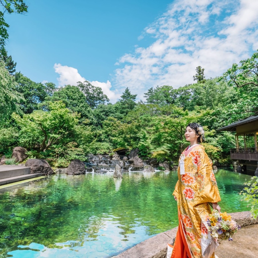「神嶽山神苑（かんたけやましんえん）」細部までこだわりつまった日本庭園が魅力