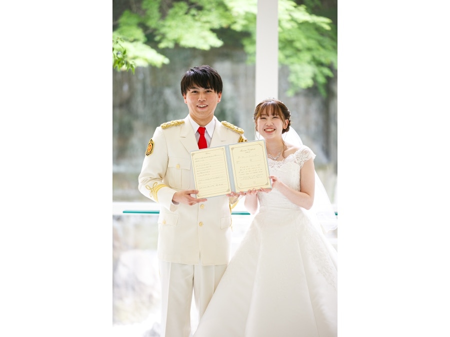 ゲストの皆さんと一緒にあげた結婚式