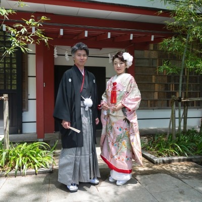 <br>【披露宴】来宮神社で充実した1日を♪先輩カップルレポート