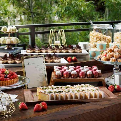 <br>【料理・ケーキ】ウェディングケーキ・デザートビュッフェ