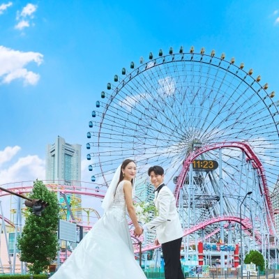 <br>【外観】みなとみらいの中心にあるウエディングスペース
