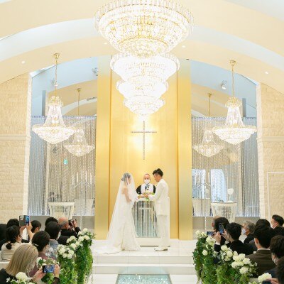 <br>【挙式】セント・ブリリア・ウェディング・チャーチ/　着席～120名（教会式・人前式）<br><a href='/sp/wedding/people/3807/12314/' class='link2'>この先輩カップルの体験レポートを見る</a>