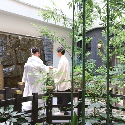 <br>【庭】錦鯉が泳ぐ庭も自由にアレンジ