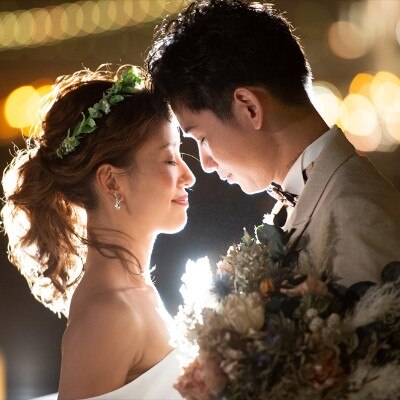 ベイサイドの夜景が美しいナイトウエディングなら、いっそうロマンチックな雰囲気に♪<br>【ドレス・和装・その他】その他