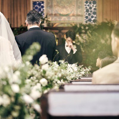 <br>【挙式】光と音楽が調和する「音の教会」で おふたりの新たな歴史が生まれる／~120名