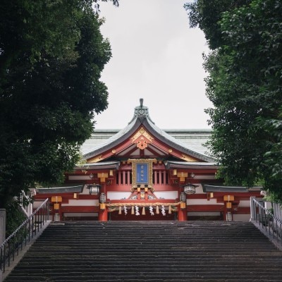 <br>【挙式】ホテルに隣接徒歩2分の500年の歴史を誇る「日枝神社」
