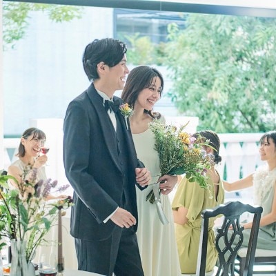 <br>【披露宴】【披露宴】ナチュラル×アンティークが織りなすダイニング（着席2名～72名様、立食30～100名様）