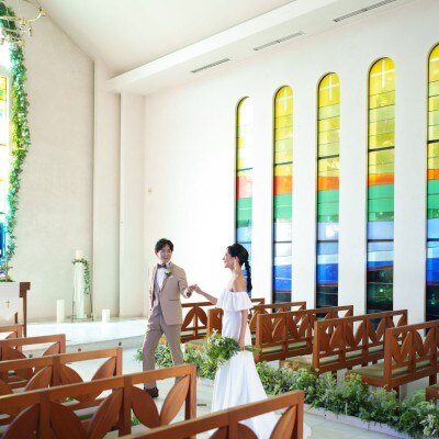 光と風の教会<br>【挙式】「チャペル」教会式・人前式（着席～70名）