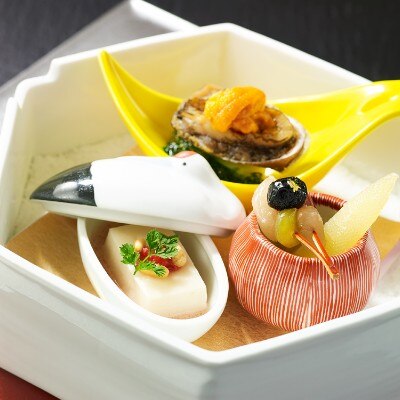 祝肴亀甲盛り<br>【料理・ケーキ】和洋中折衷料理・日本料理・中国料理