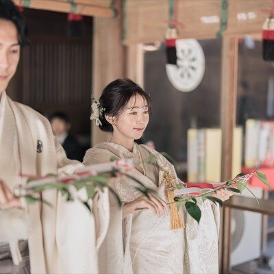 <br>【挙式】提携神社での神前式