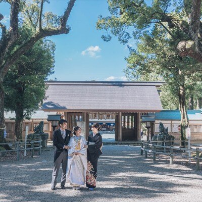 <br>【挙式】提携神社での神前式