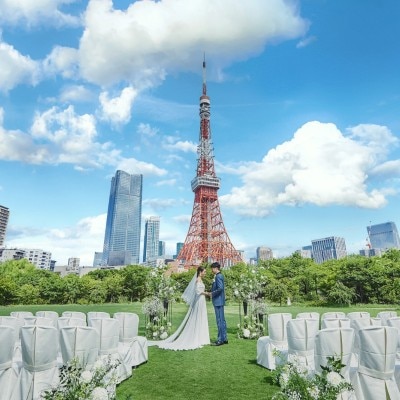 <br>【挙式】 【Garden Wedding at the PARK】東京タワーのふもとで叶える挙式