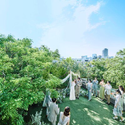 <br>【庭】おふたりだけのプライベートガーデン（ヴィクトリアガーデン恵比寿迎賓館）
