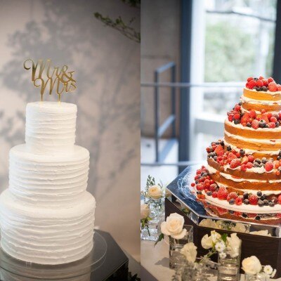 シンプルやフルーツをたくさん飾り付けたケーキなど、オリジナルケーキに対応可能<br>【料理・ケーキ】写真映えするスイーツ