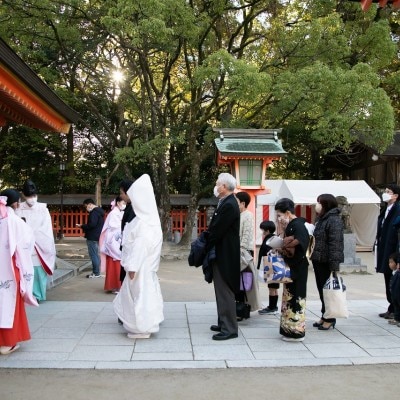 福岡の和婚<br>【挙式】福岡の神社での和婚・挙式もお手伝いさせて頂きます！
