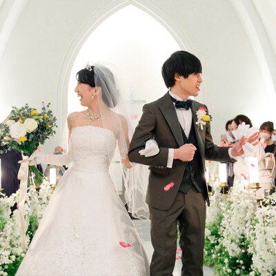 20220417やな様たなつ様<br>【挙式】チャペル　グランデ・オラシオン<br><a href='/sp/wedding/people/27/14617/' class='link2'>この先輩カップルの体験レポートを見る</a>