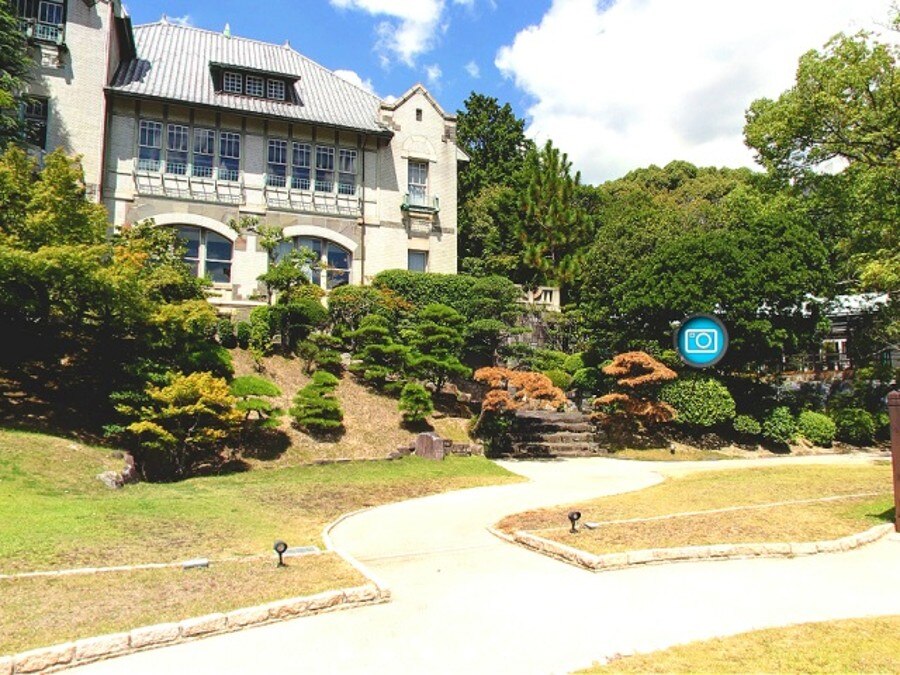 庭 ガーデンのフォト 写真8枚 神戸迎賓館 旧西尾邸 兵庫県指定重要有形文化財 マイナビウエディング
