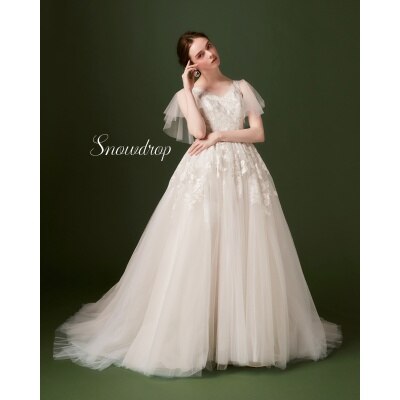 <br>【ドレス・和装・その他】コラボレーションウェディングドレス -snowdrop-