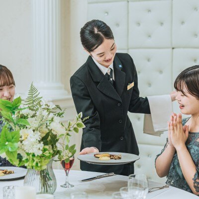 ゲストから大好評のおもてなし創作フレンチコース<br>【披露宴】サーシアム