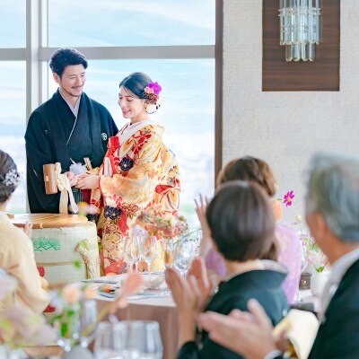 <br>【披露宴】お色直しは和装で艶やかに