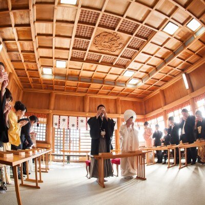 <br>【挙式】Wedding Ceremony　(片山八幡神社)
