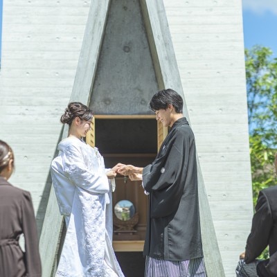 <br>【挙式】出雲大社の御神像が祀られている祠