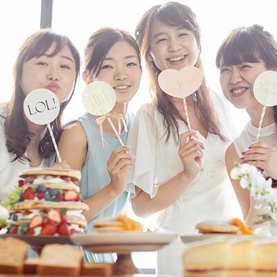 <br>【披露宴】気の置けない仲間たちとの、笑いの耐えない時間はあっという間