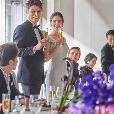  <br>【披露宴】【カールトン】オーシャンビューとオープンキッチンの美食でおもてなし（着席40～90名）
