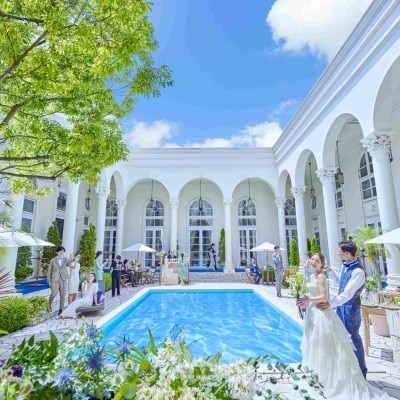  <br>【庭】【庭】海外リゾートの空間溢れるプール付きガーデン（ヴィクトリアハウス内）