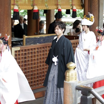 <br>【挙式】本格神社挙式のご紹介～湯島天神で挙式されたお二人です