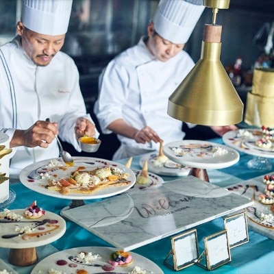 <br>【料理・ケーキ】高級食材を贅沢に利用したおもてなしの料理