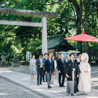 <br>【挙式】挙式（常盤神社にて）