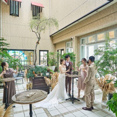 開放感あふれるガーデンで過ごす特別な時間♪<br>【庭】庭