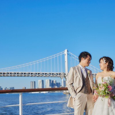 <br>【挙式】【東京湾を臨む感動的な結婚式を】<br><a href='/sp/wedding/people/4085/13853/' class='link2'>この先輩カップルの体験レポートを見る</a>
