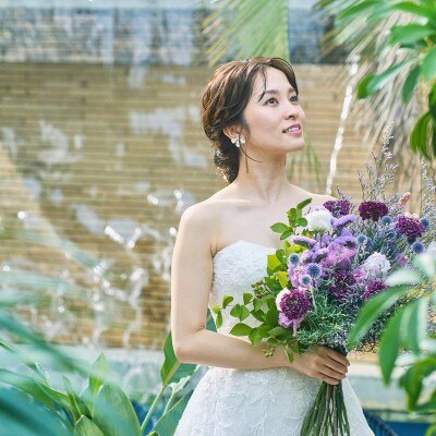 ウォーターガーデンで開放的で素敵な時間が過ごせます<br>【庭】庭