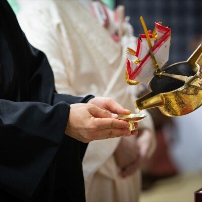 <br>【挙式】香取神社での神前式　●列可能人数〜40名